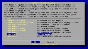 FreeBSD Installation Screenshot 3