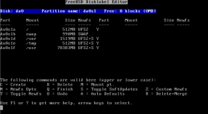 FreeBSD Installation Screenshot 7
